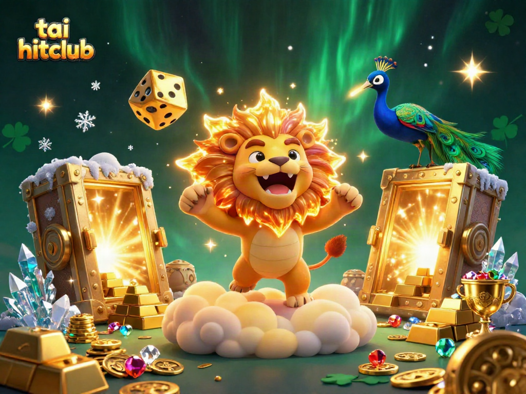 Experience exciting wins at tai hitclub with dynamic 3D visual themes and vibrant casino elements.