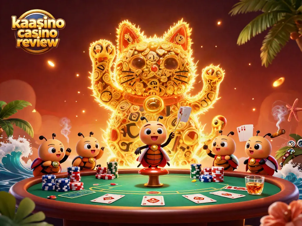 Experience thrilling gameplay in the kaasino casino review with dynamic characters and vibrant casino elements.
